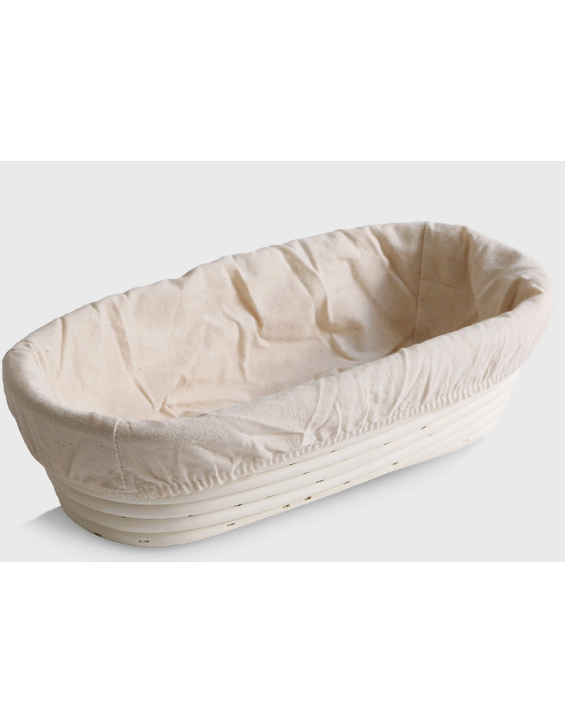 Breadtopia Breadtopia Bread Proofing Basket with LINER, oblong ciw
