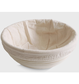 Breadtopia Breadtopia Bread Proofing Basket with LINER, round ciw