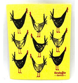 Now Designs Swedish Dish Cloth Chicken Scratch now disc