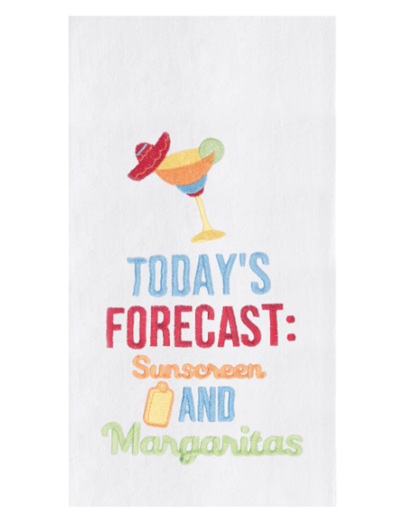 C and F Home Towel, Today's Forecast, floursack