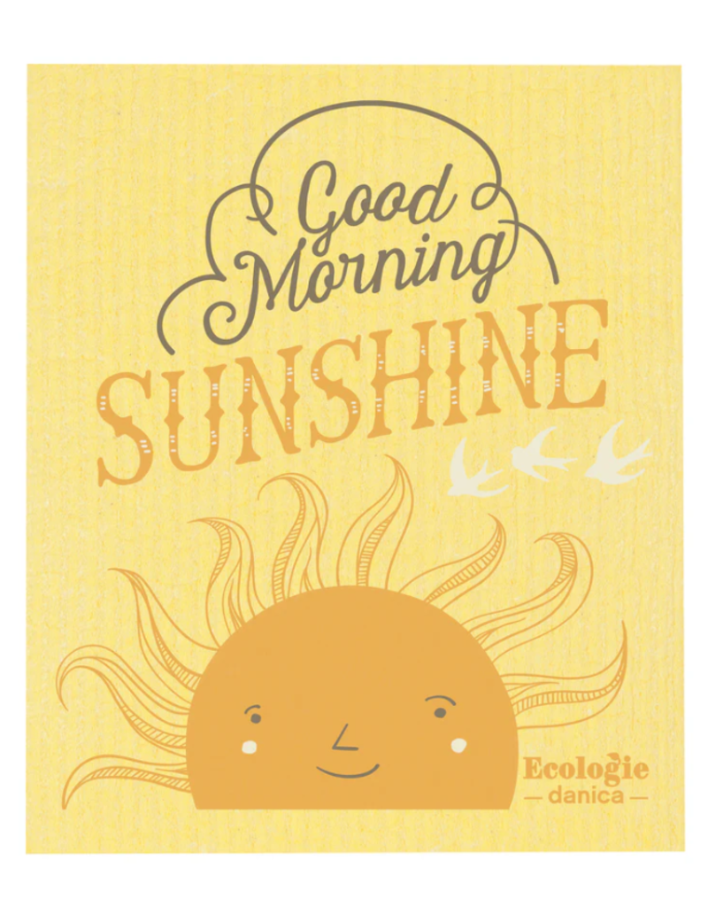 Now Designs Swedish Dish Cloth Good Morning Sunshine now