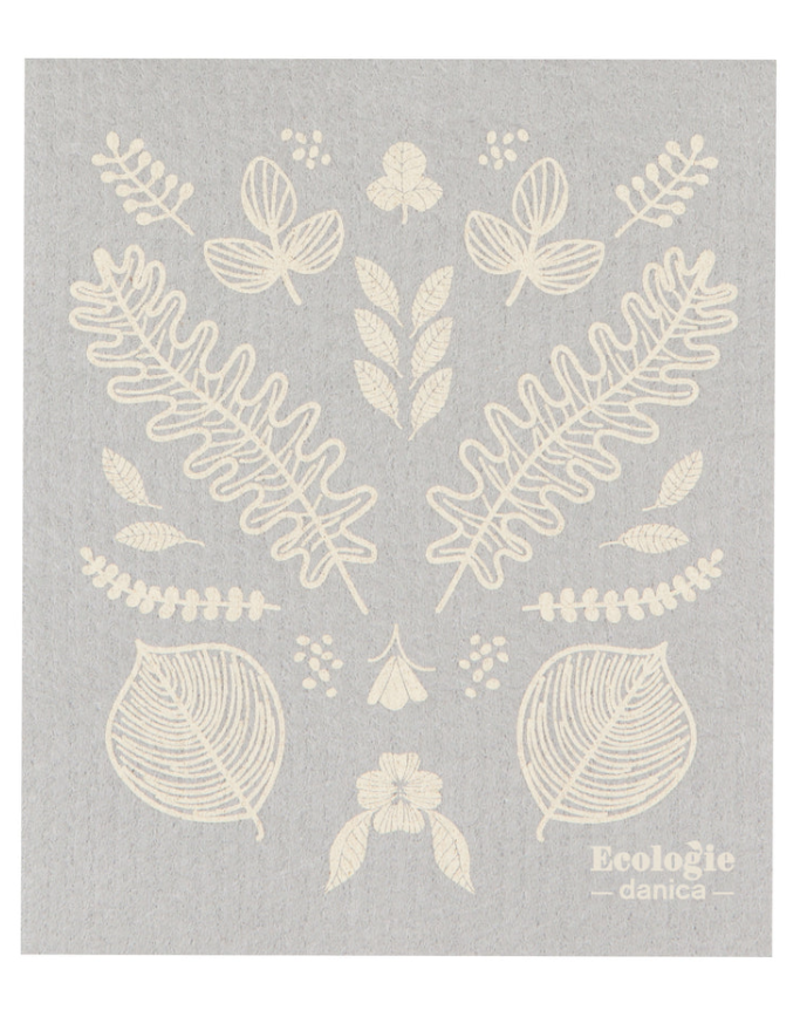 Now Designs Swedish Dish Cloth Gray Laurel now