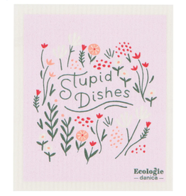 Now Designs Swedish Dish Cloth Stupid Dishes now