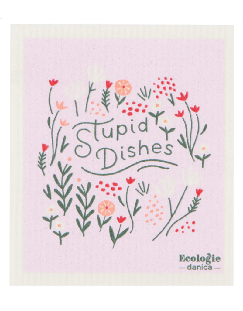 Now Designs Swedish Dish Cloth Stupid Dishes now
