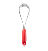 DreamFarm Flisk 1 in 1 Balloon & Flat Whisk, red