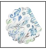 C and F Home Placemat, Crescent Bay, Reversible disc