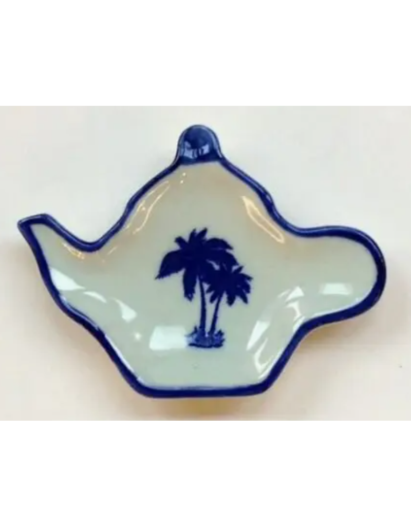 Palm Trees Tea Bag Caddy Rest