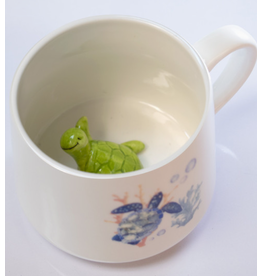 Secret Figure Sea Turtle Mug