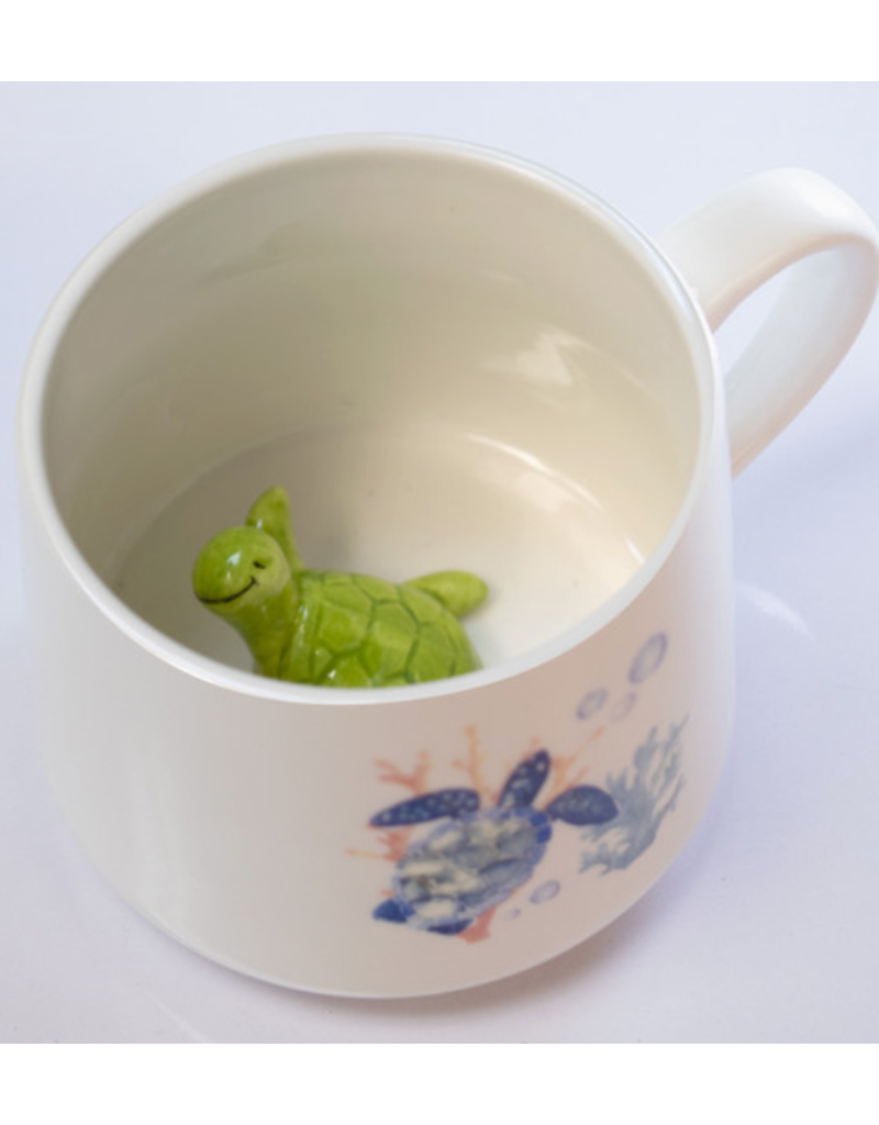 Secret Figure Sea Turtle Mug