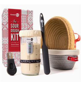 KneadAce Sourdough Bread Making Kit with 24oz Jar