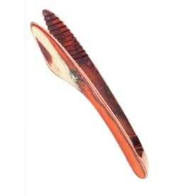 Island Bamboo/Wilshire Red Pakkawood Tongs, 12"