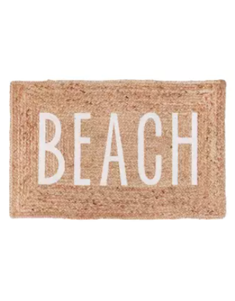 C and F Home Jute Braided Rug, BEACH, 36"x23"
