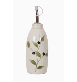 Out of the Woods of Oregon Olive Oil Bottle with Pourer, Olive Branch