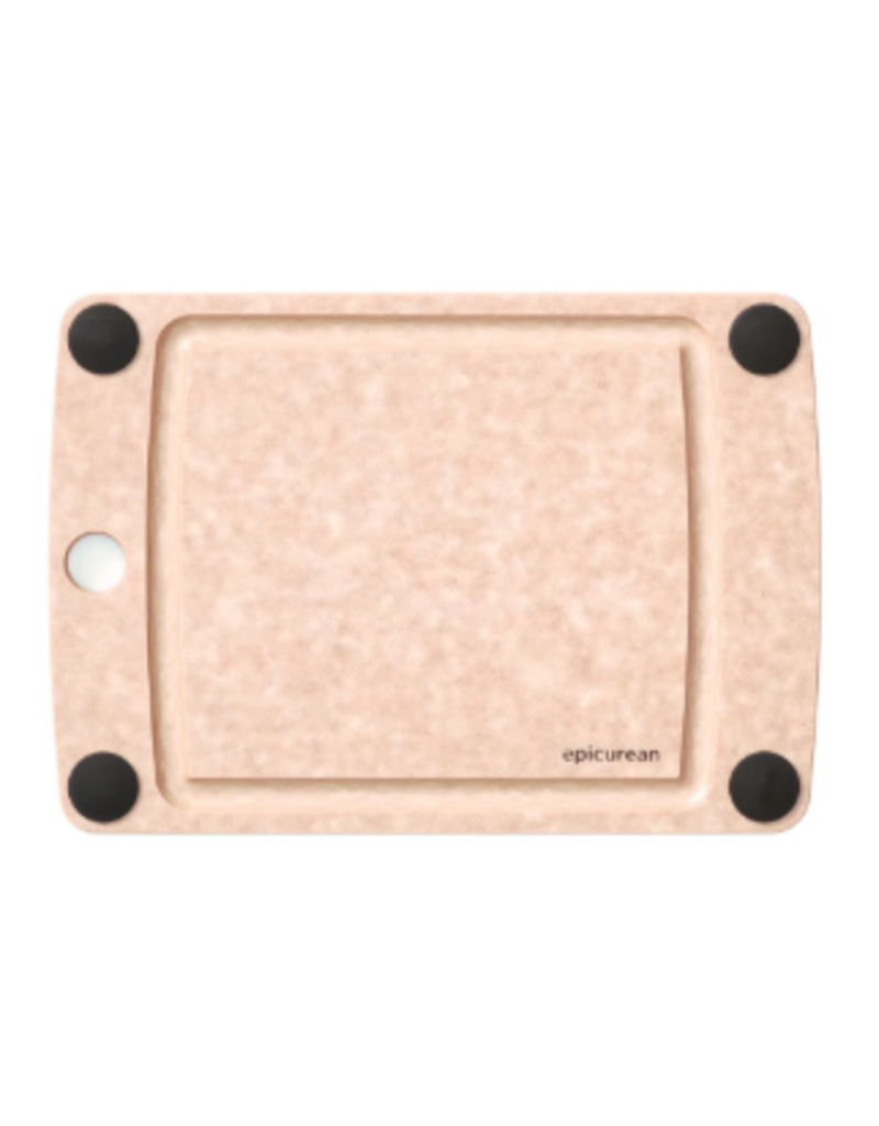 Epicurean Epicurean Board 10x7, Natural, Juice Groove, Button Nonslip ciw