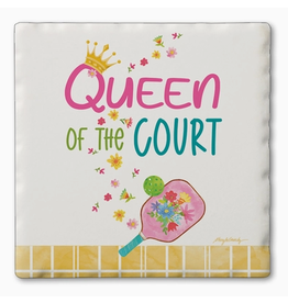 Pickleball Coaster, Queen of Court