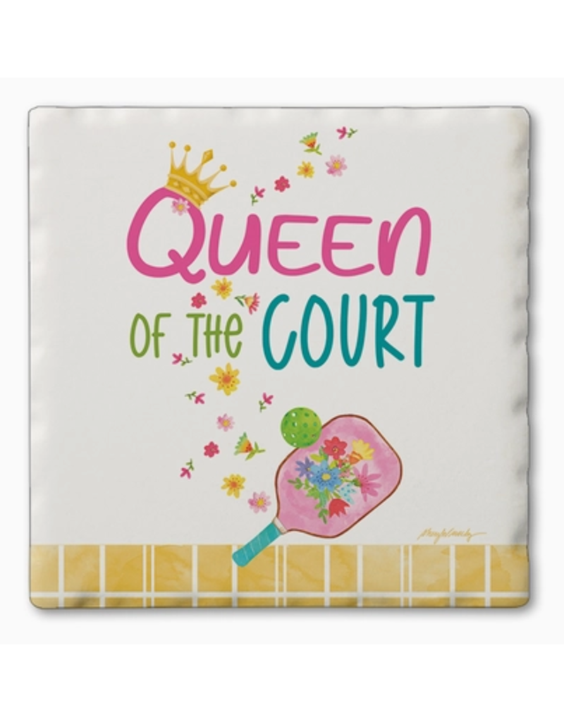 Pickleball Coaster, Queen of Court