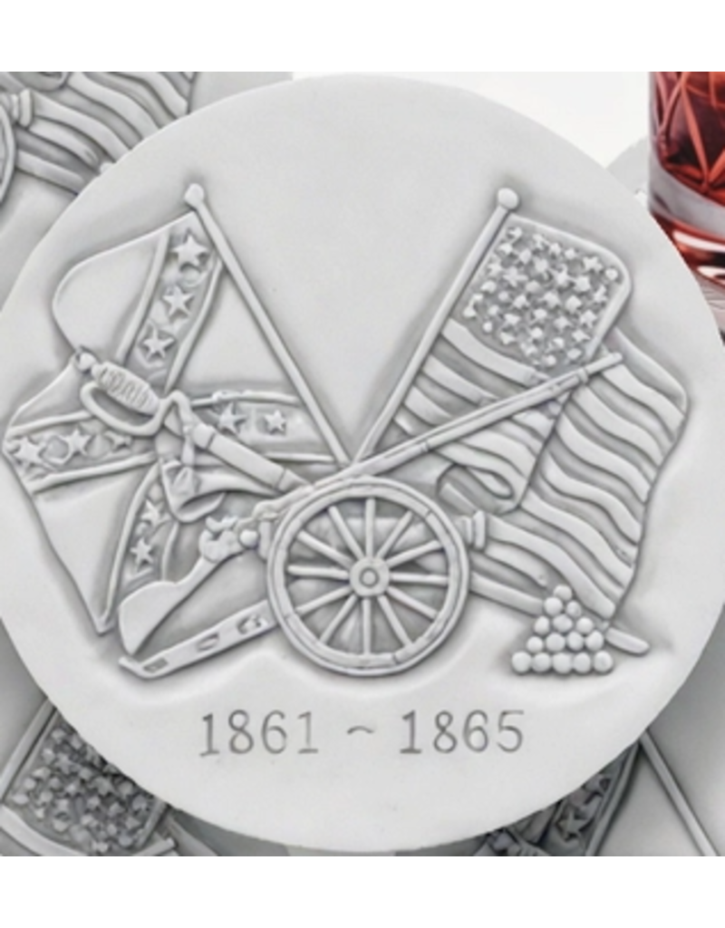 Hand-Crafted Absorbent Ceramic, Civil War, SINGLE*