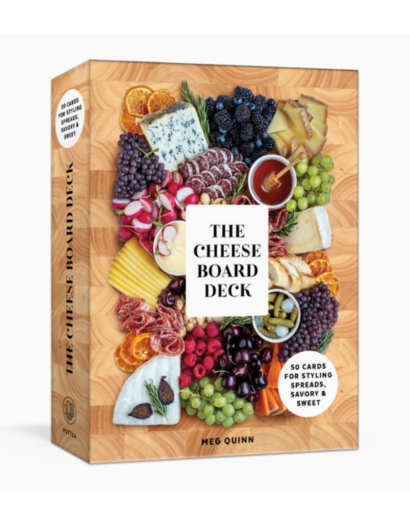 Cheese Board Deck - 50 Charcuterie Card Ideas by Meg Quinn