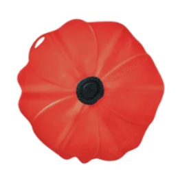 Charles Viancin POPPY Silicone Suction Bowl Cover, Med/Small 6" cir