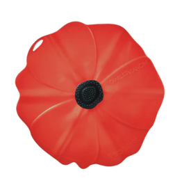 Charles Viancin POPPY Silicone Bowl Suction LidCover, Medium 9" cir