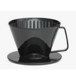 Harold Imports Plastic Coffee Filter Cone Black #1