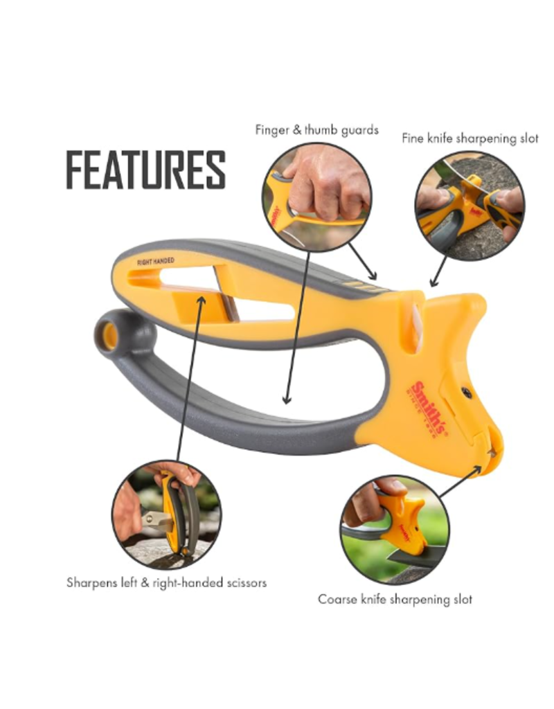 KitchenIQ/Smiths Jiffy Pro Knife & Scissors Sharpener