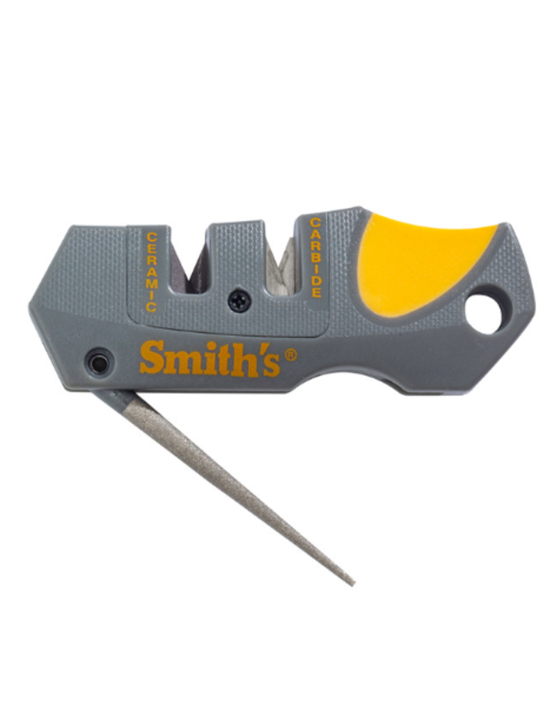 KitchenIQ/Smiths Pocket Pal Knife Sharpener with Rod, 3.5"