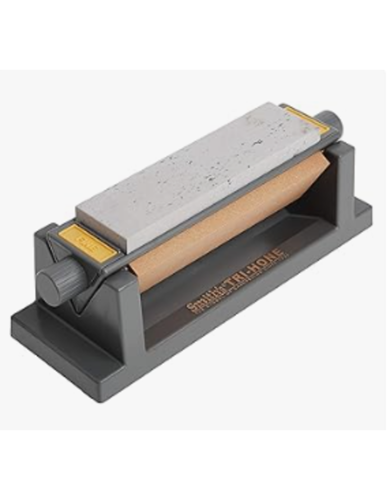 KitchenIQ/Smiths 6" Three-Stone Knife Sharpening System