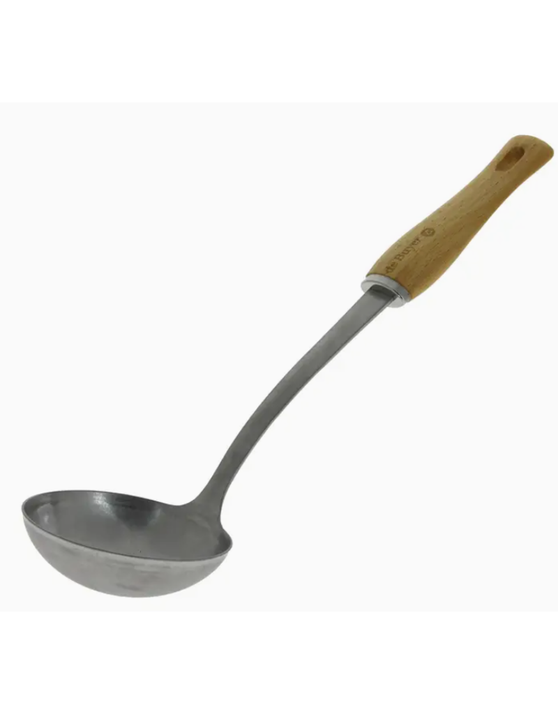 De Buyer Ladle - Stainless Steel Wood