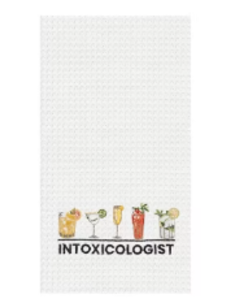 C and F Home Towel, Intoxicologist, waffle weave