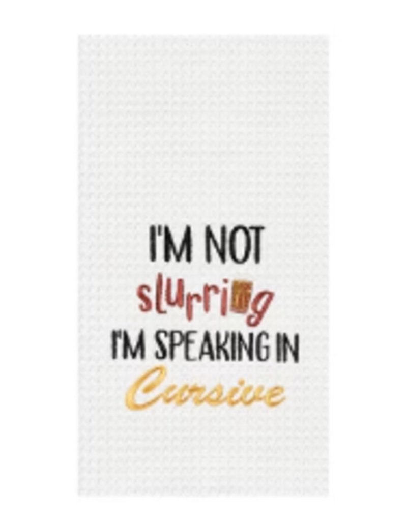 C and F Home Towel, Not Slurring, waffle weave