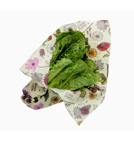 Bee's Wrap Reusable Bee's Food Wrap, MEADOW, Single LARGE 13"x14" cir*