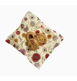 Bee's Wrap Reusable Bee's Food Wrap, MEADOW, Single MEDIUM 10"x11" cir*