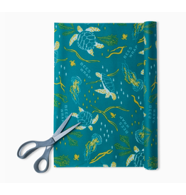 Bee's Wrap Reusable Bee's Food Wrap, OCEANS, 52" Roll - Cut to Size