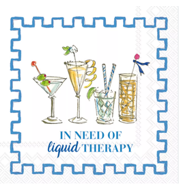 Boston International Cocktail Napkins, Liquid Therapy, 20x*