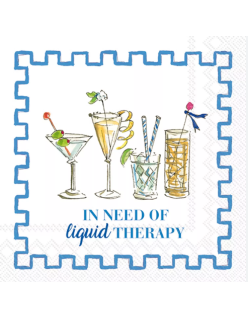 Boston International Cocktail Napkins, Liquid Therapy, 20x*