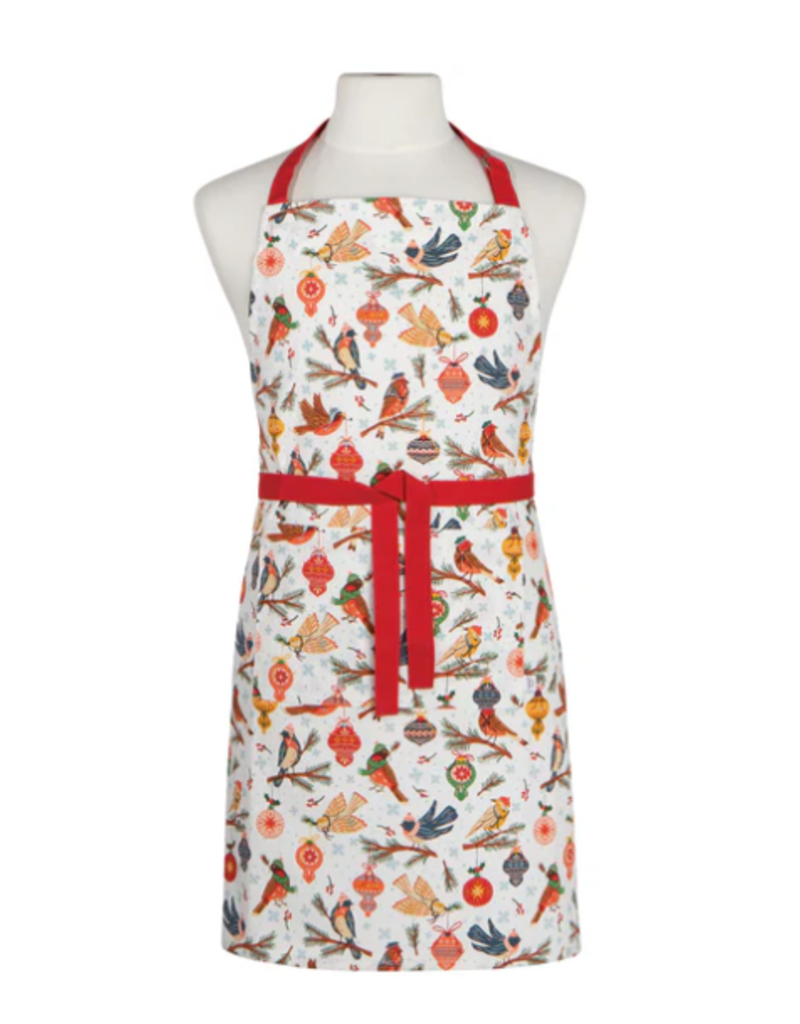 Now Designs Holiday Apron, Season's Tweetings disc