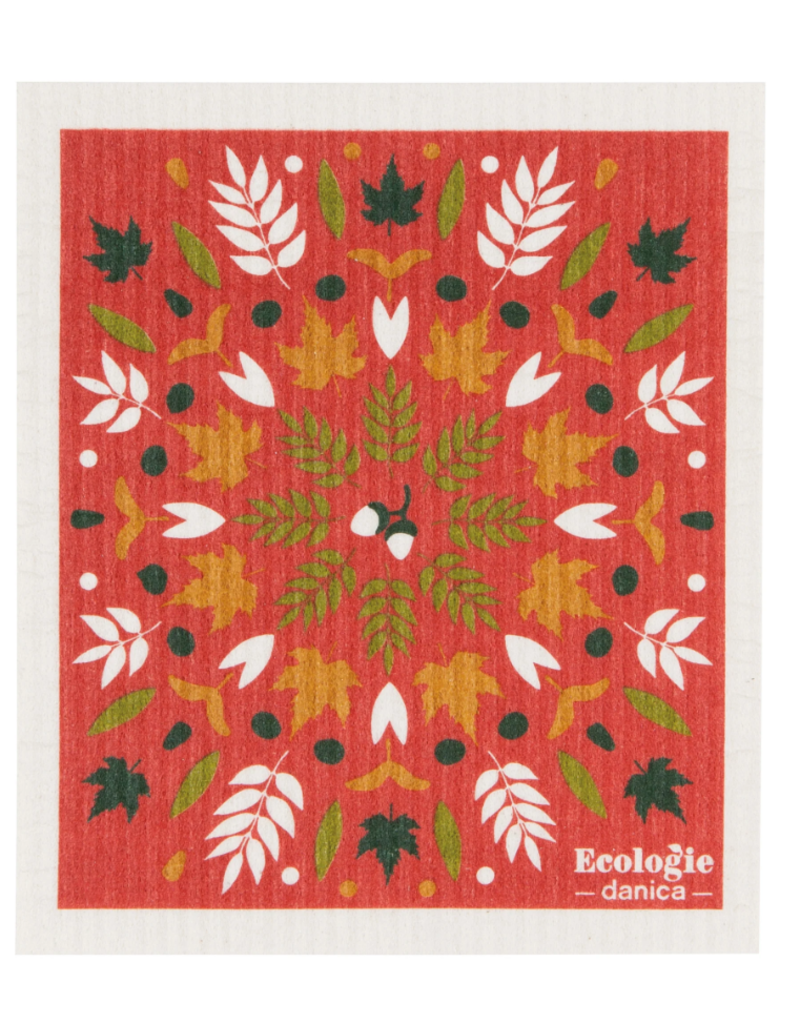 Now Designs Fall Swedish Dish Cloth Fall Foliage