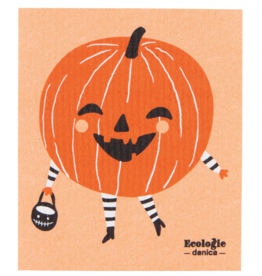 Now Designs Halloween Swedish Dish Cloth Boo Crew Pumpkin