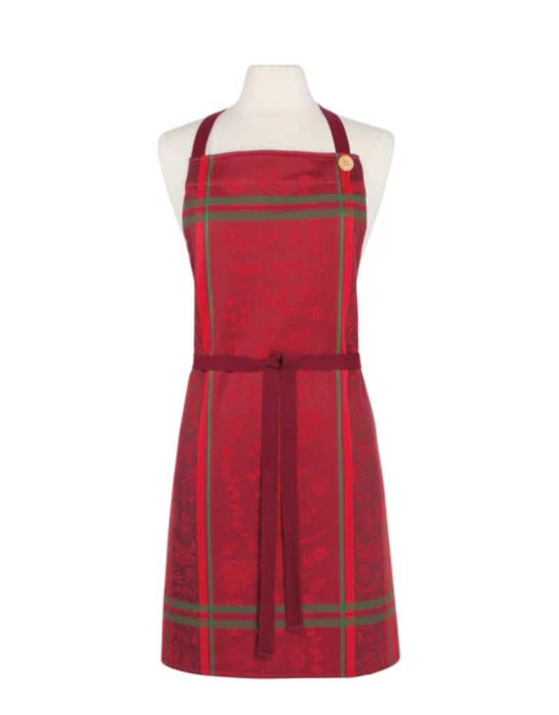Now Designs Holiday Apron, Winterberry JACQUARD disc