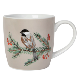 Now Designs Holiday Mug, Birds & Boughs, 12oz