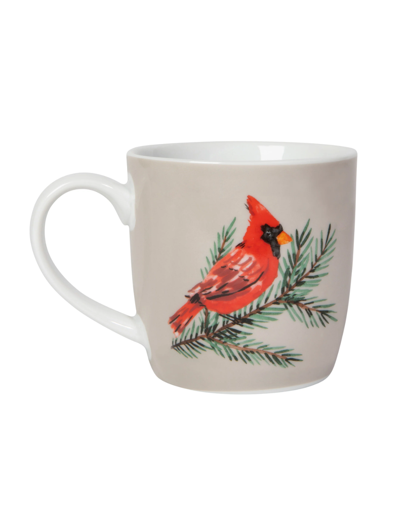 Now Designs Holiday Mug, Birds & Boughs, 12oz
