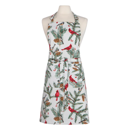 Now Designs Holiday Apron, Birds & Boughs