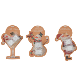 Mudpie Holiday Glow Ice Cube Set, SINGLE