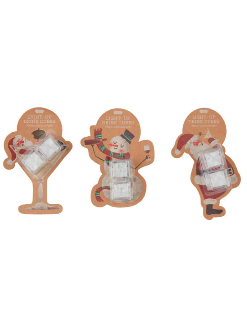 Mudpie Holiday Glow Ice Cube Set, SINGLE