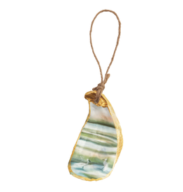 Mudpie Ornament, lOWCOUNTRY Marsh Oyster Beach Scene