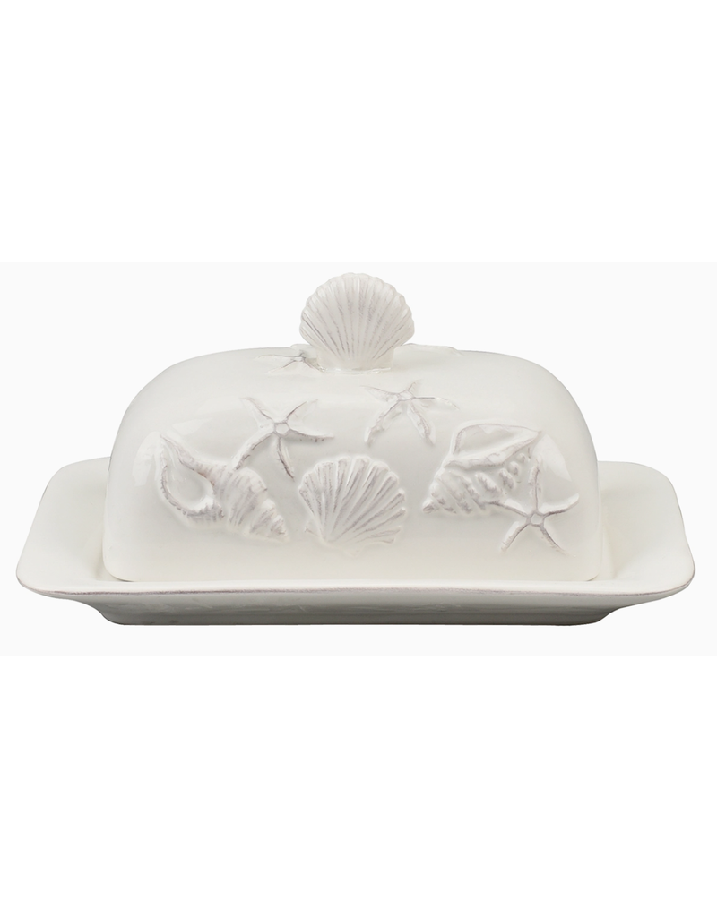 Laguna Coastal Butter Dish White