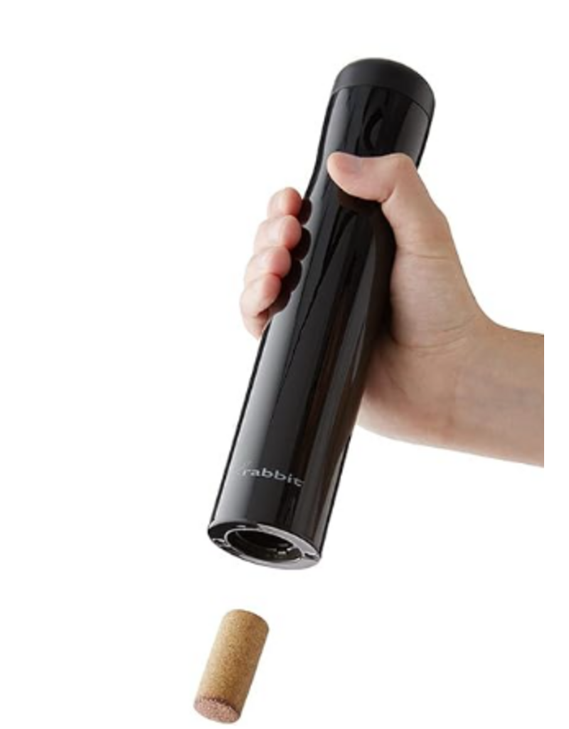 Rabbit Rabbit Automatic Electric Corkscrew Wine Opener, rechargeable
