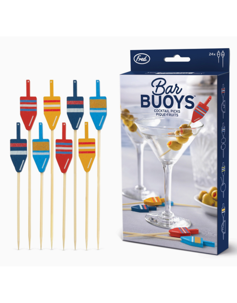 Fred/Lifetime Bar Buoys Cocktail Picks, Set of 24
