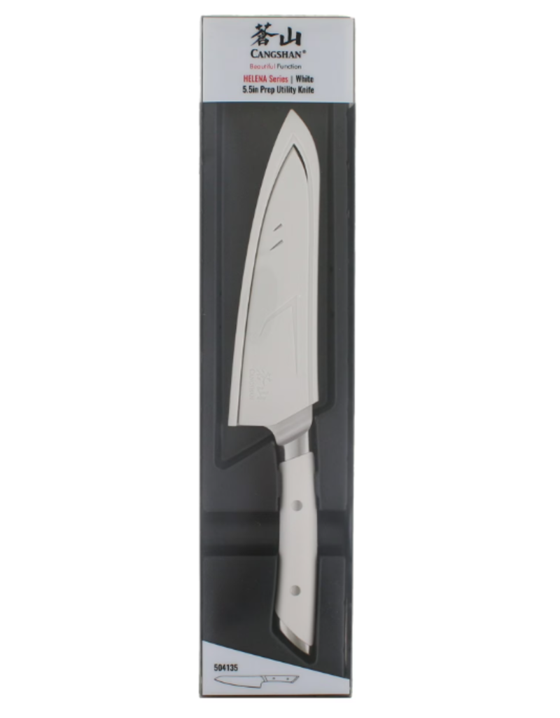 Cangshan HELENA Series 5.5-Inch Prep Utility Knife, white disc